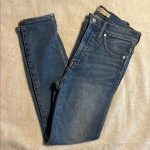 Madewell high rise skinny crop Jean